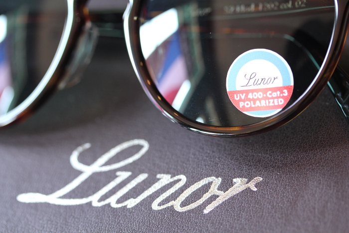 組み合わせ自由自在 希少!美品。Lunor 眼鏡 サングラスカバー付き